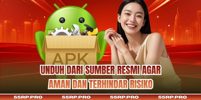 Unduh dari sumber resmi agar aman dan terhindar risiko